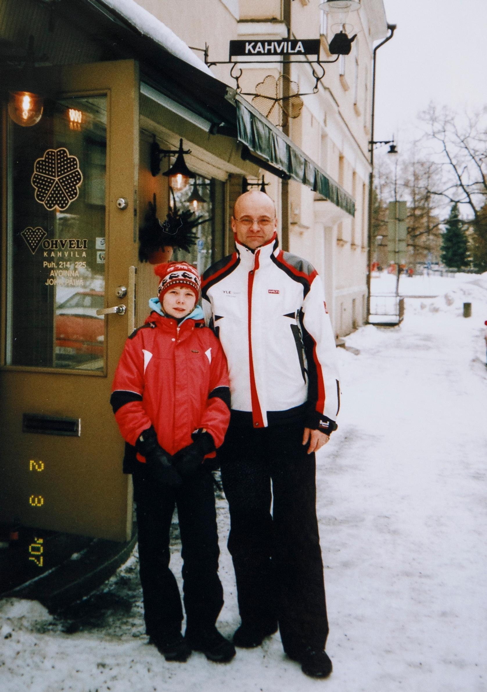 Tampereen Vohvelikahvila oli Siirin ja isän yhteinen suosikkipaikka kotikaupungissa.