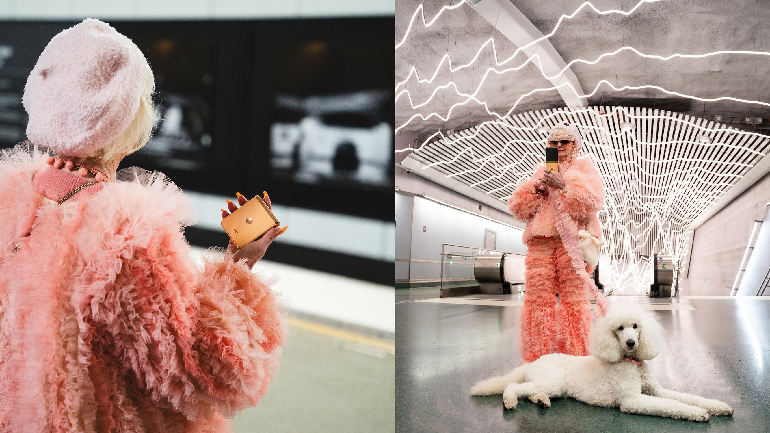 Vuoden trendiväri ilmiöittää älypuhelimet 