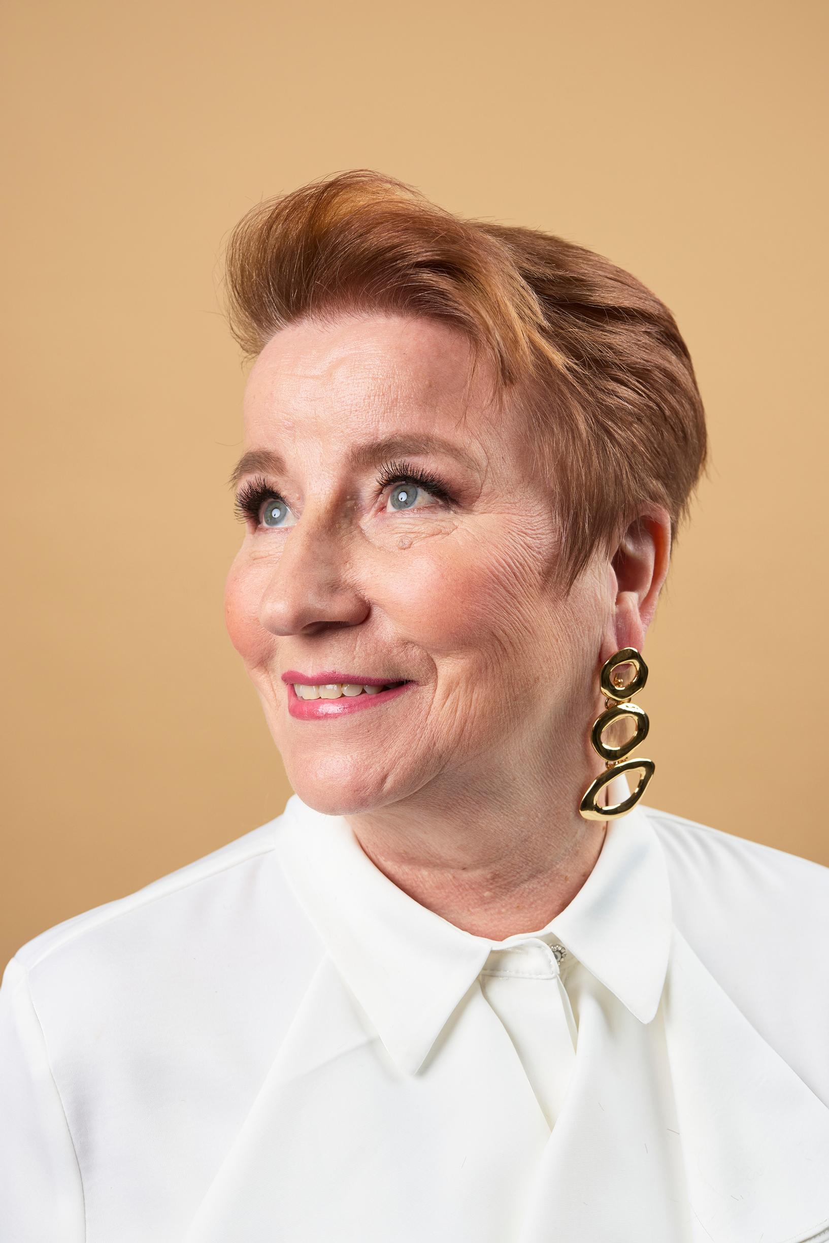 Jaanan hiukset muutoksen jälkeen