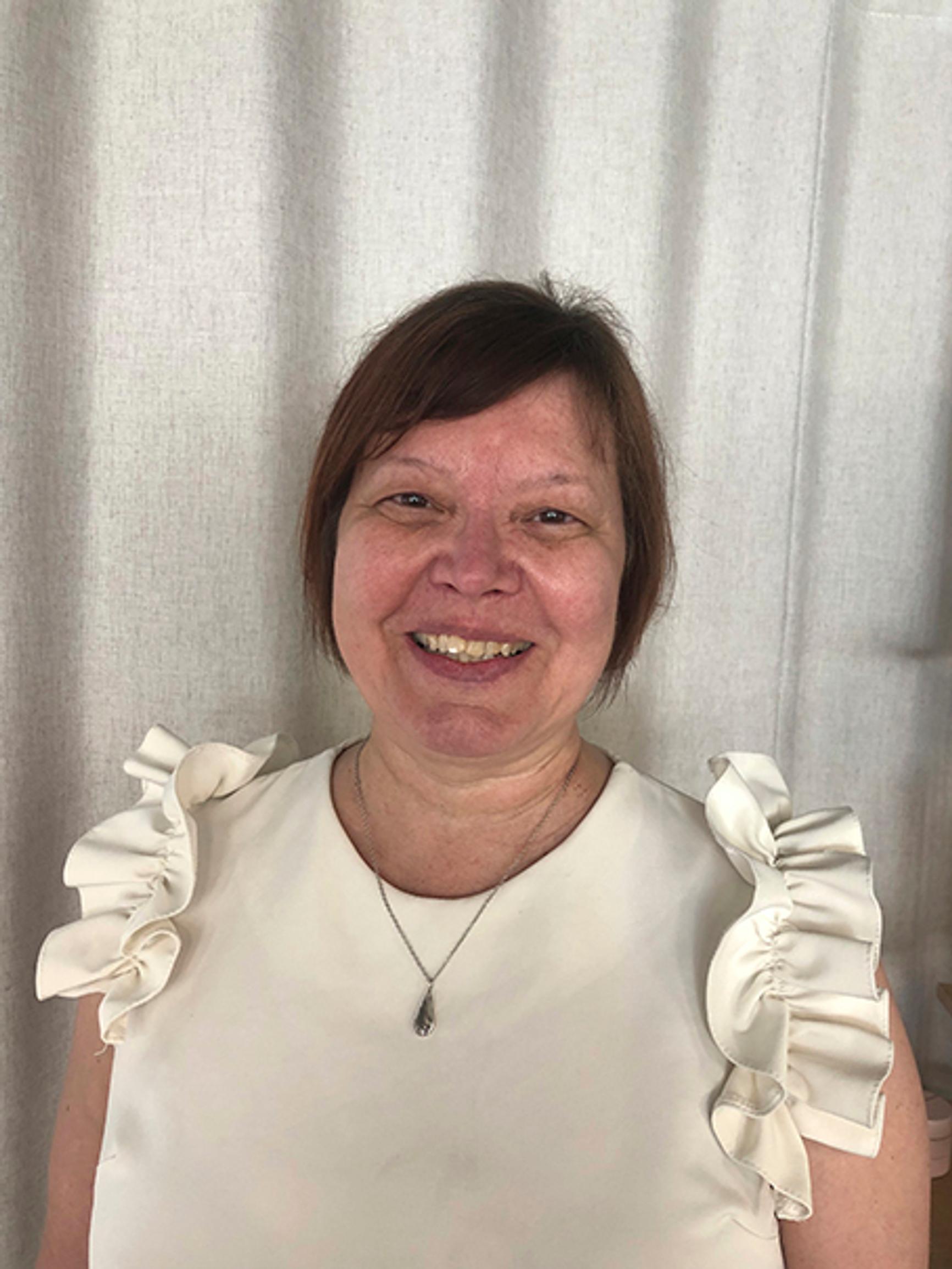 Seija Valli ennen muutosta.