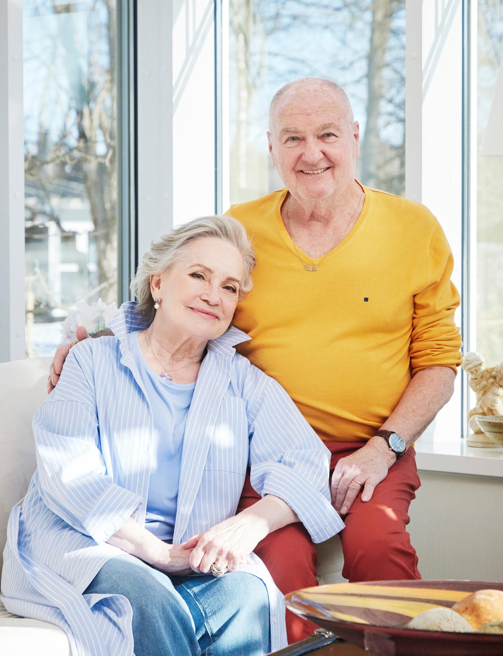 Rea ja hänen puolisonsa Pekka Nuru tapasivat toisensa keski-iässä.