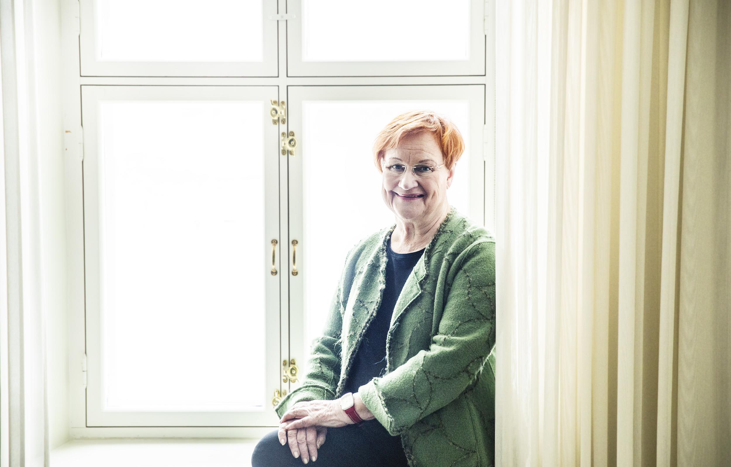 Presidentti Tarja Halonen: ”Onneksi työ ei lopu koskaan”