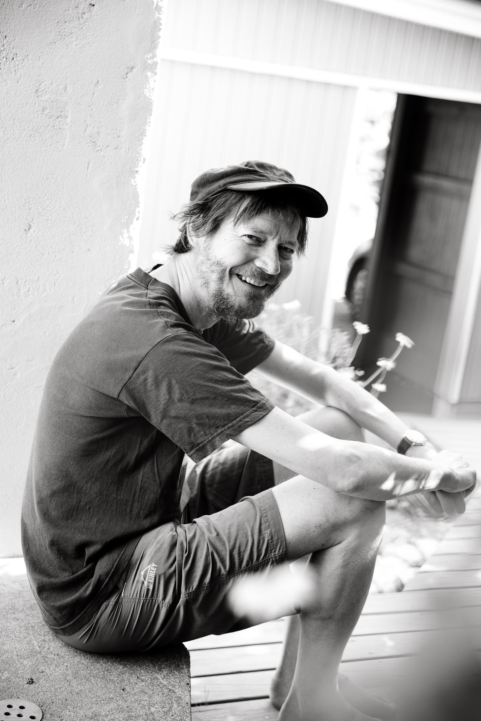 Juha Hurme Eevan kirjaklubin vieraana.