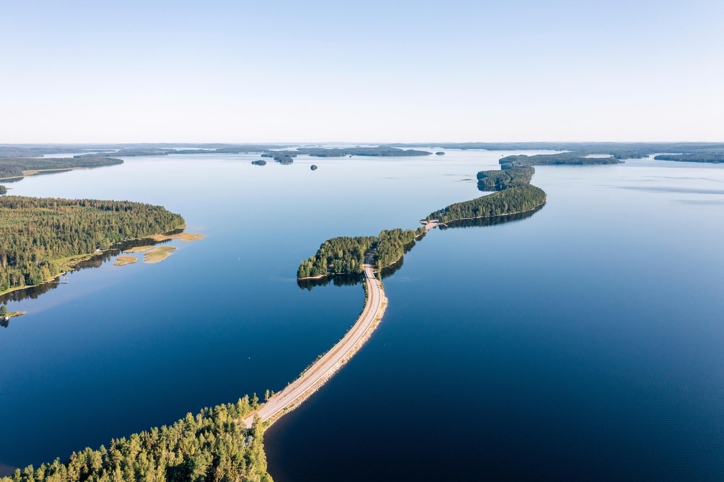 ilmakuva Pulkkilanharjusta