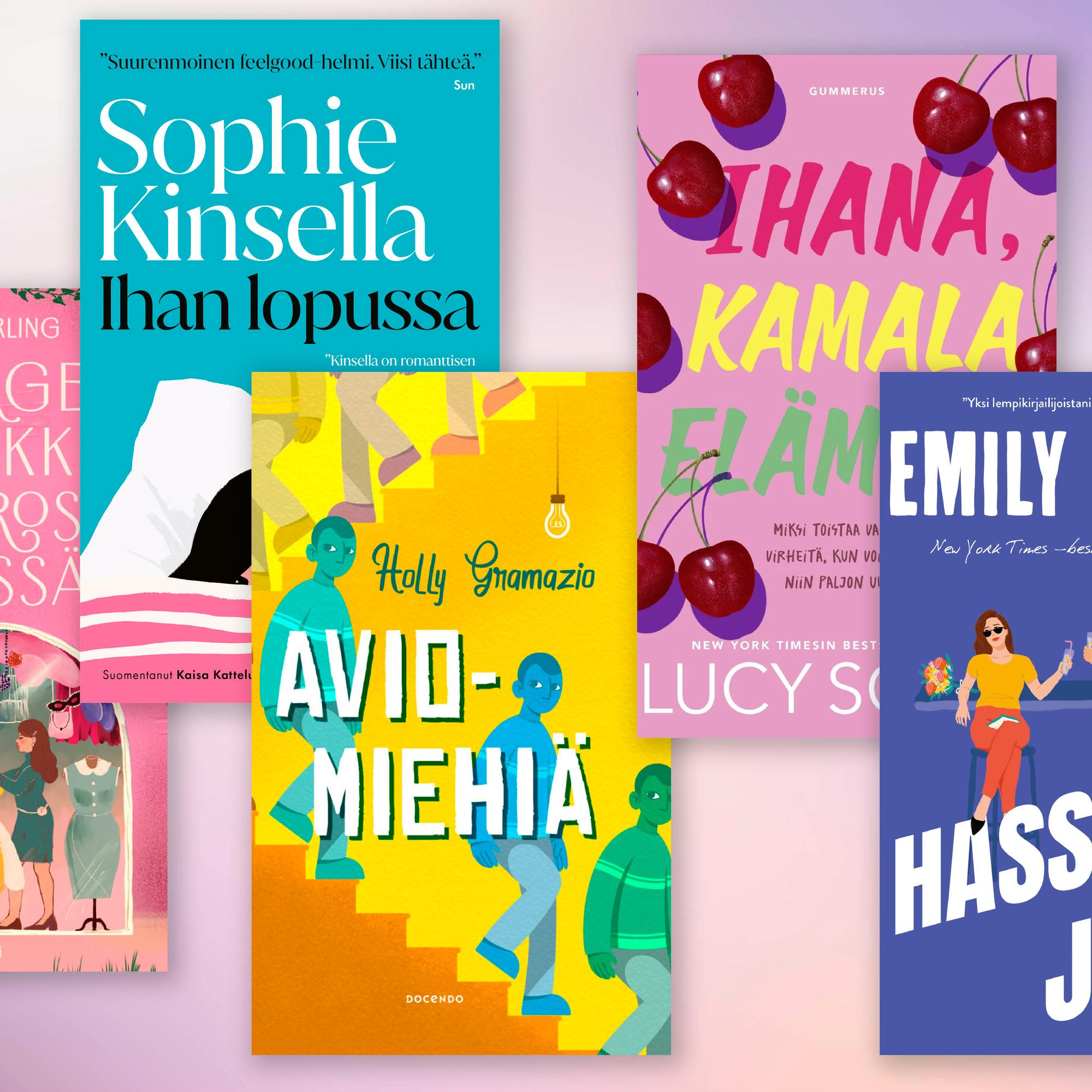 Tässä ovat kesän ihanimmat hyvän mielen kirjat – Trendin toimitus valitsi 5 suosikkiaan