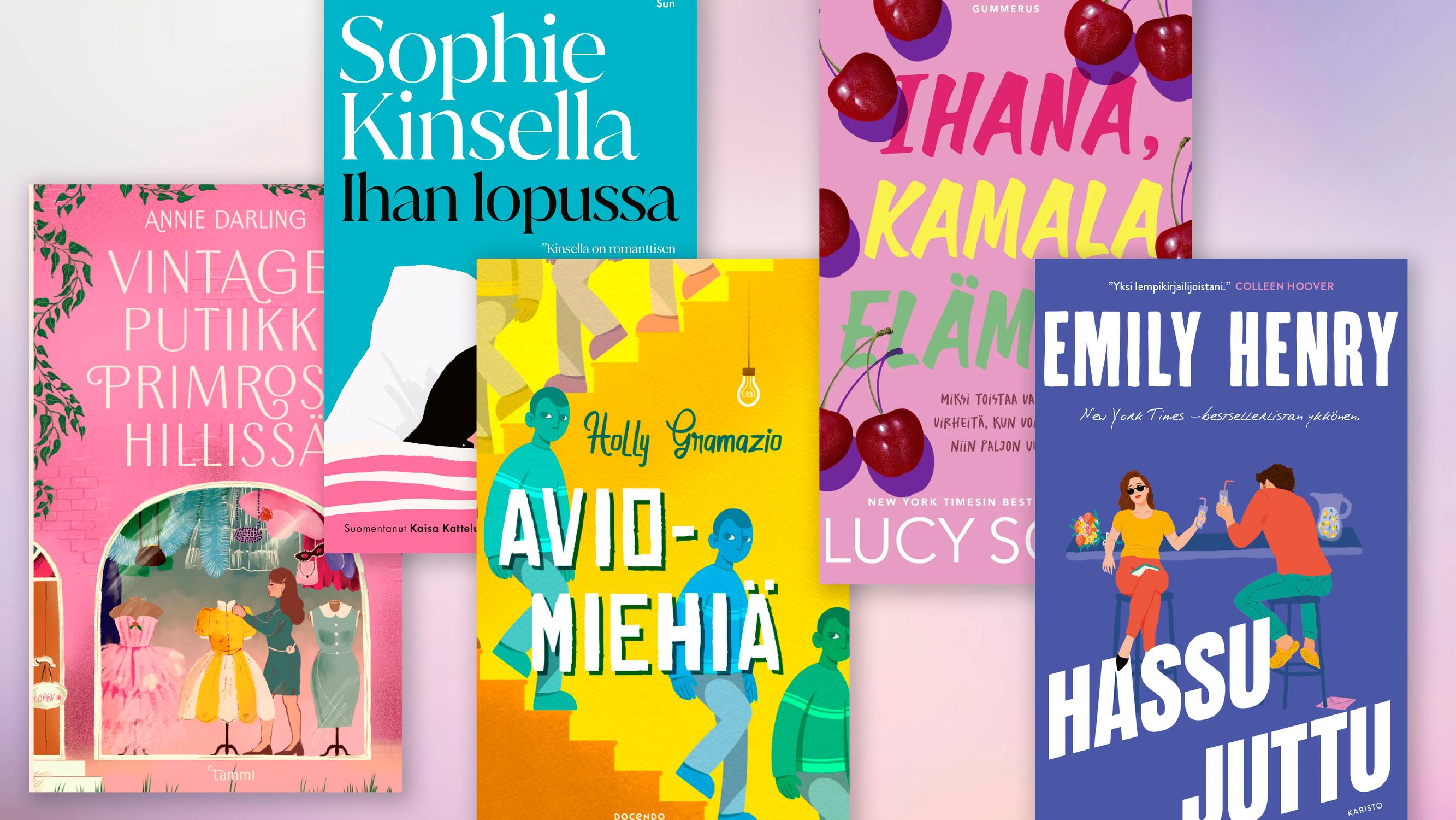Tässä ovat kesän ihanimmat hyvän mielen kirjat – Trendin toimitus valitsi 5 suosikkiaan