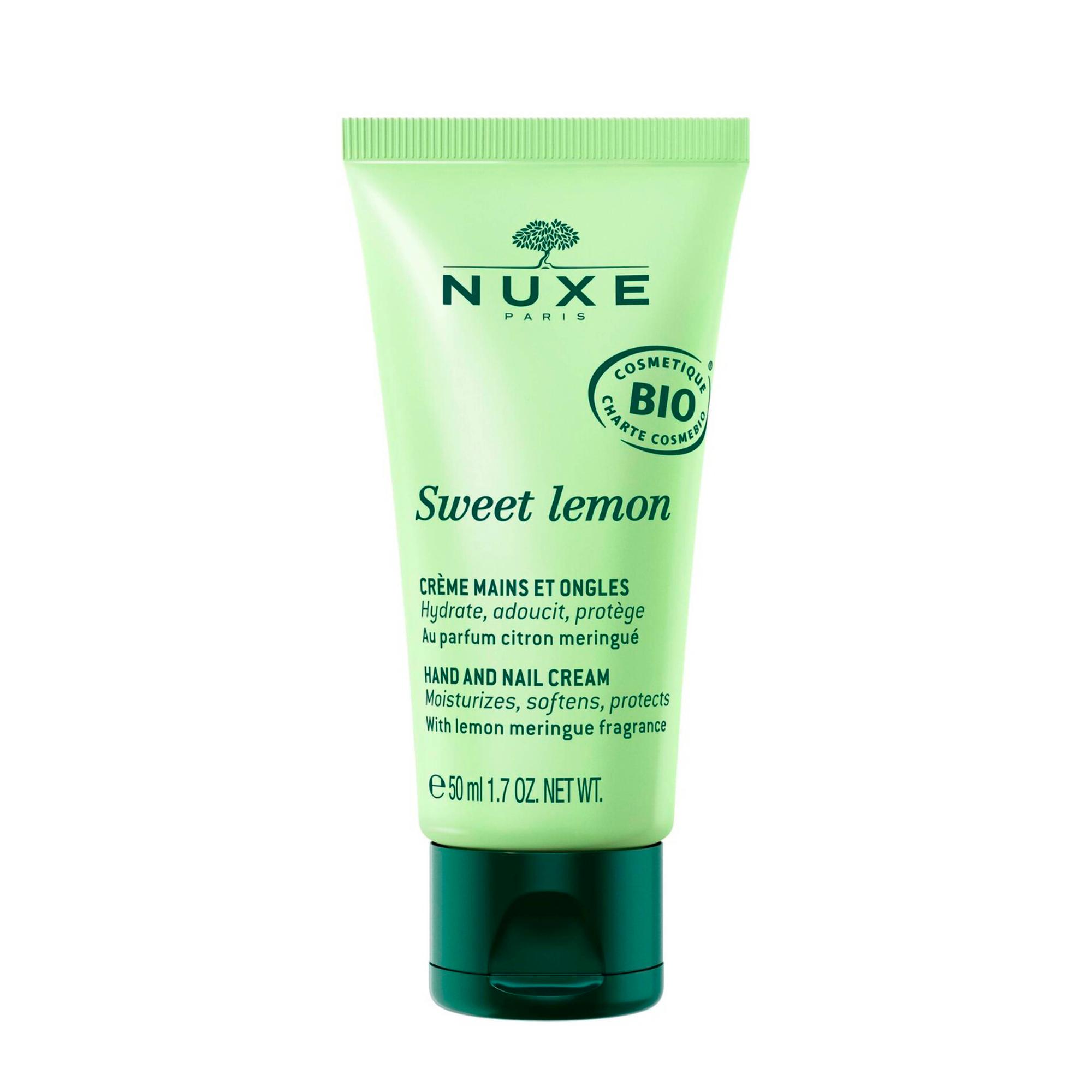 NUXE Sweet lemon BIO Hand and Nail Cream käsivoide 13,90 e/50 ml