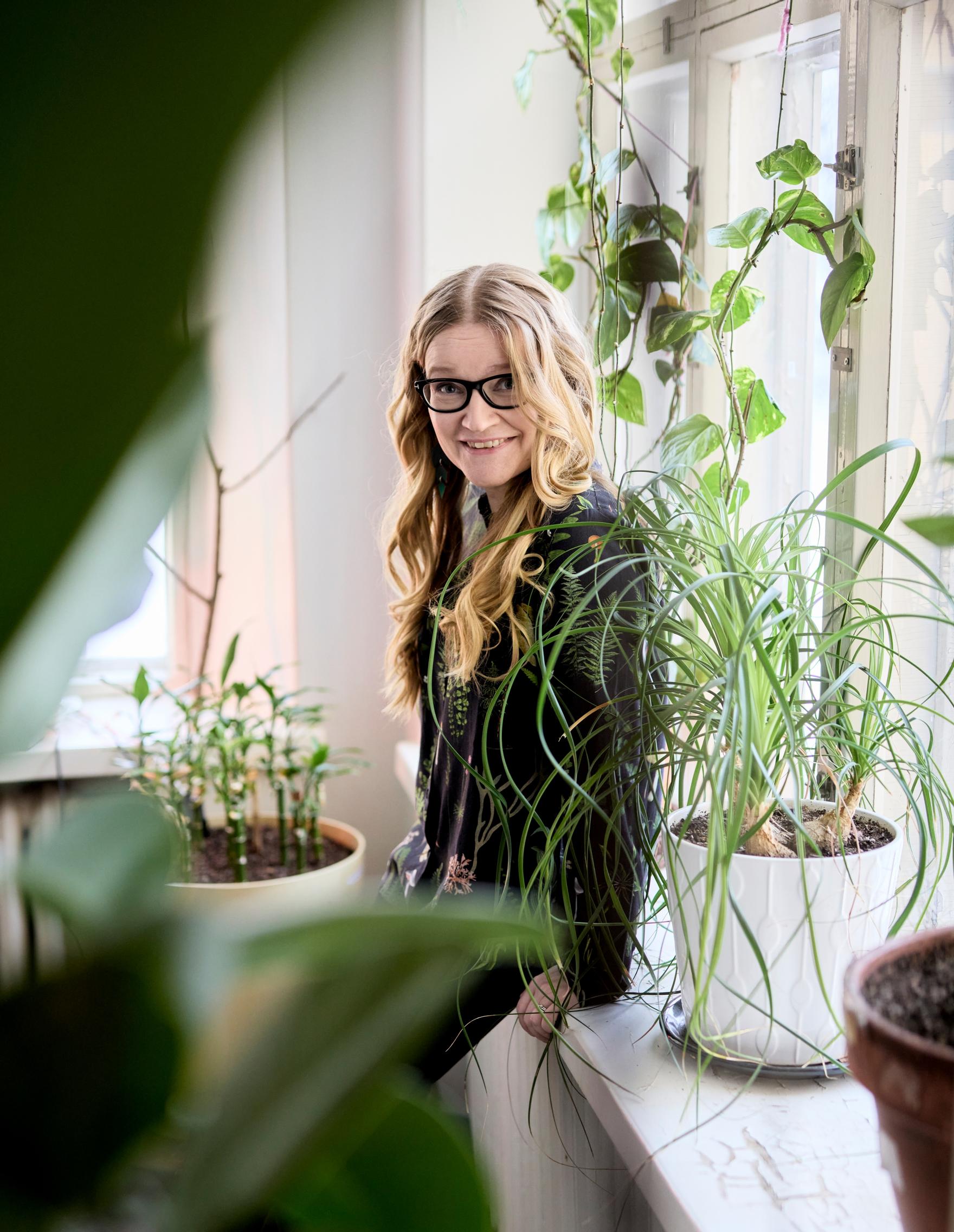 Johanna Vehkoolle myönnettiin sananvapauspalkinto toukokuussa 2022.
