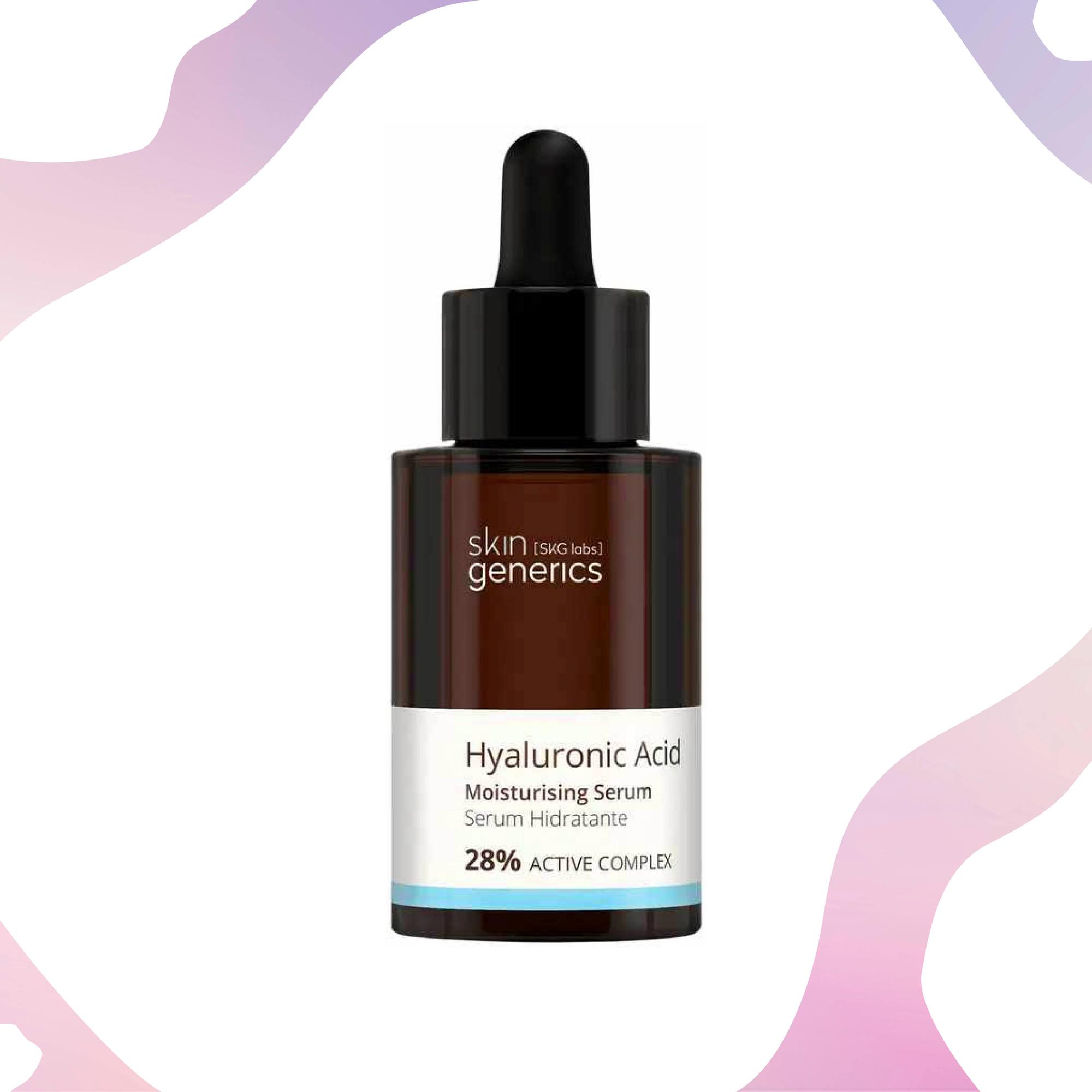 Hyaluronic Acid Moisturising Serum 28% Active Complex -kosteuttava seerumi 28 e/30ml, Skin Generics