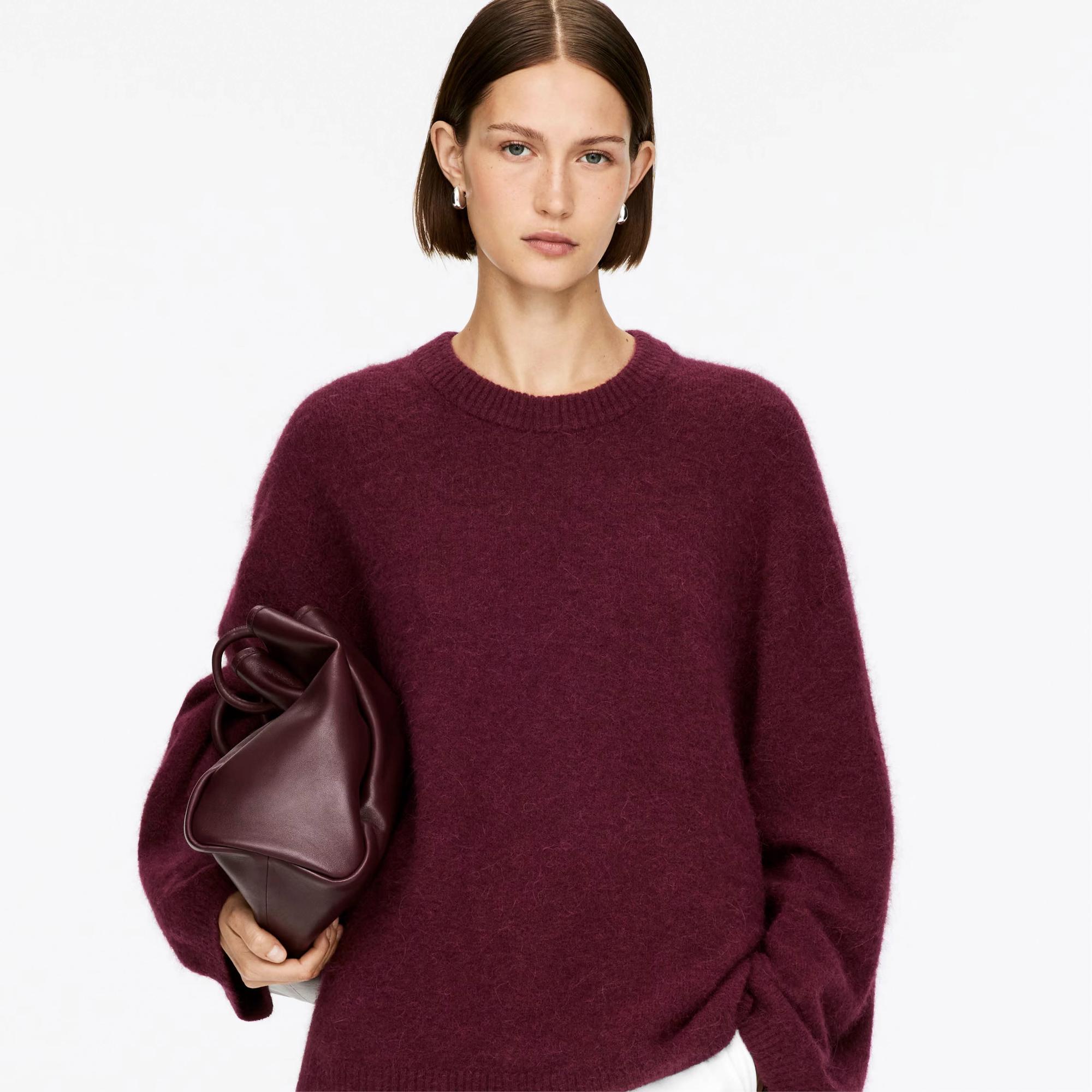 Alpaca-Wool Blend Jumper -alpakkaneule 89 e, Arket.