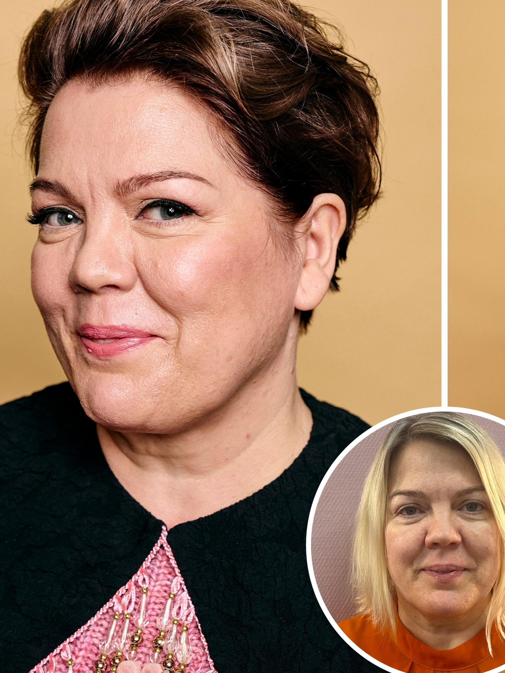Pia, 48, sai muuttumisleikissä ihan uuden hiustyylin – jos haluat helppohoitoisen lyhyen tukan, sano kampaajalle näin
