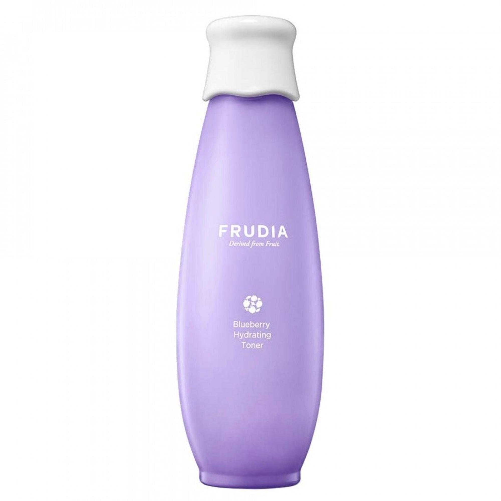 Veden sijaan tämä kasvovesi sisältää 86-prosenttia kosteuttavaa mustikkauutetta. Sopii kuivalle ja herkälle iholle. Blueberry Hydrating Toner -kasvovesi 16,90 e, Frudia.