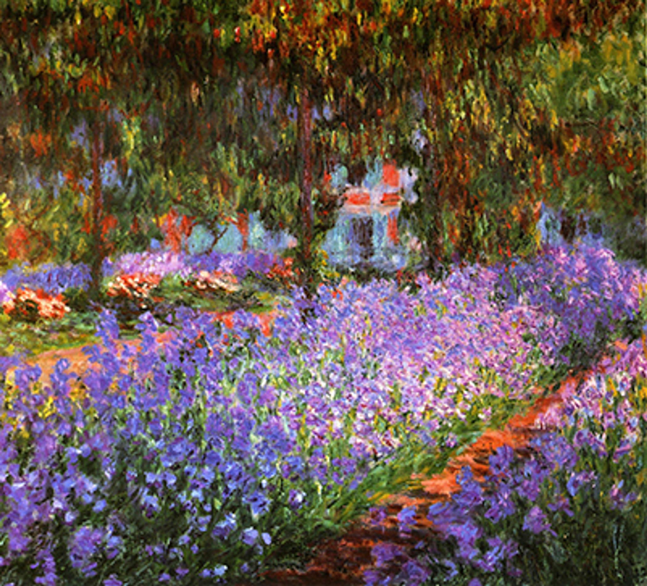 Mari Rantasila rakastaa Claude Monet'n puutarhaa.