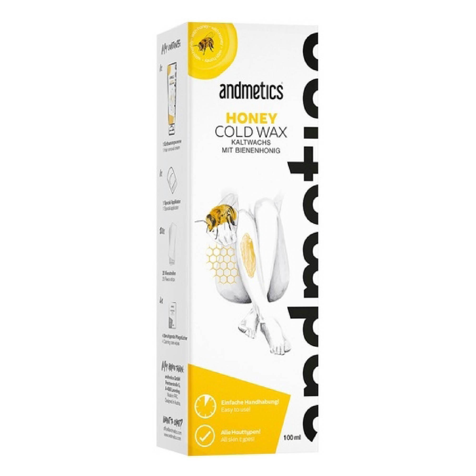 Honey Cold Wax -kylmävaha 11,90 e / 100 ml, Andmetics.