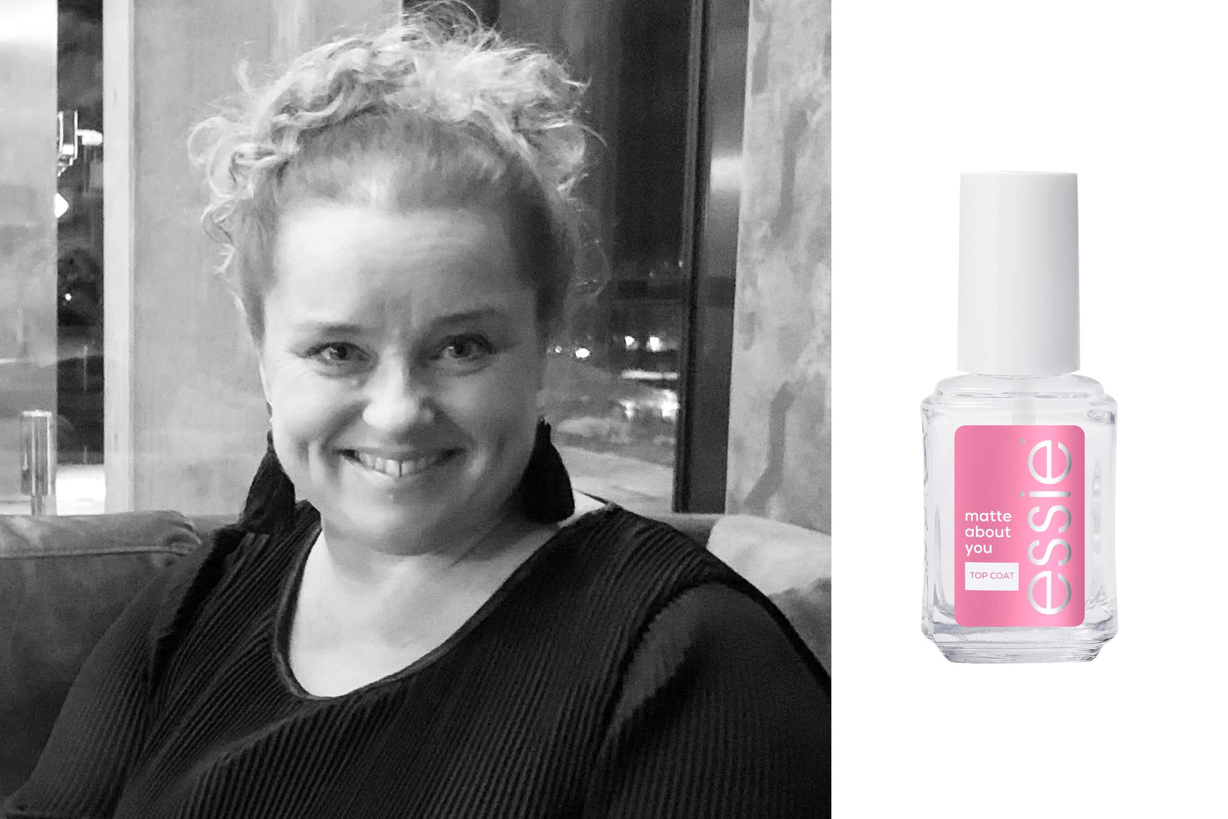 Marianne Ruusunen ja Essie Matte About You Top Coat