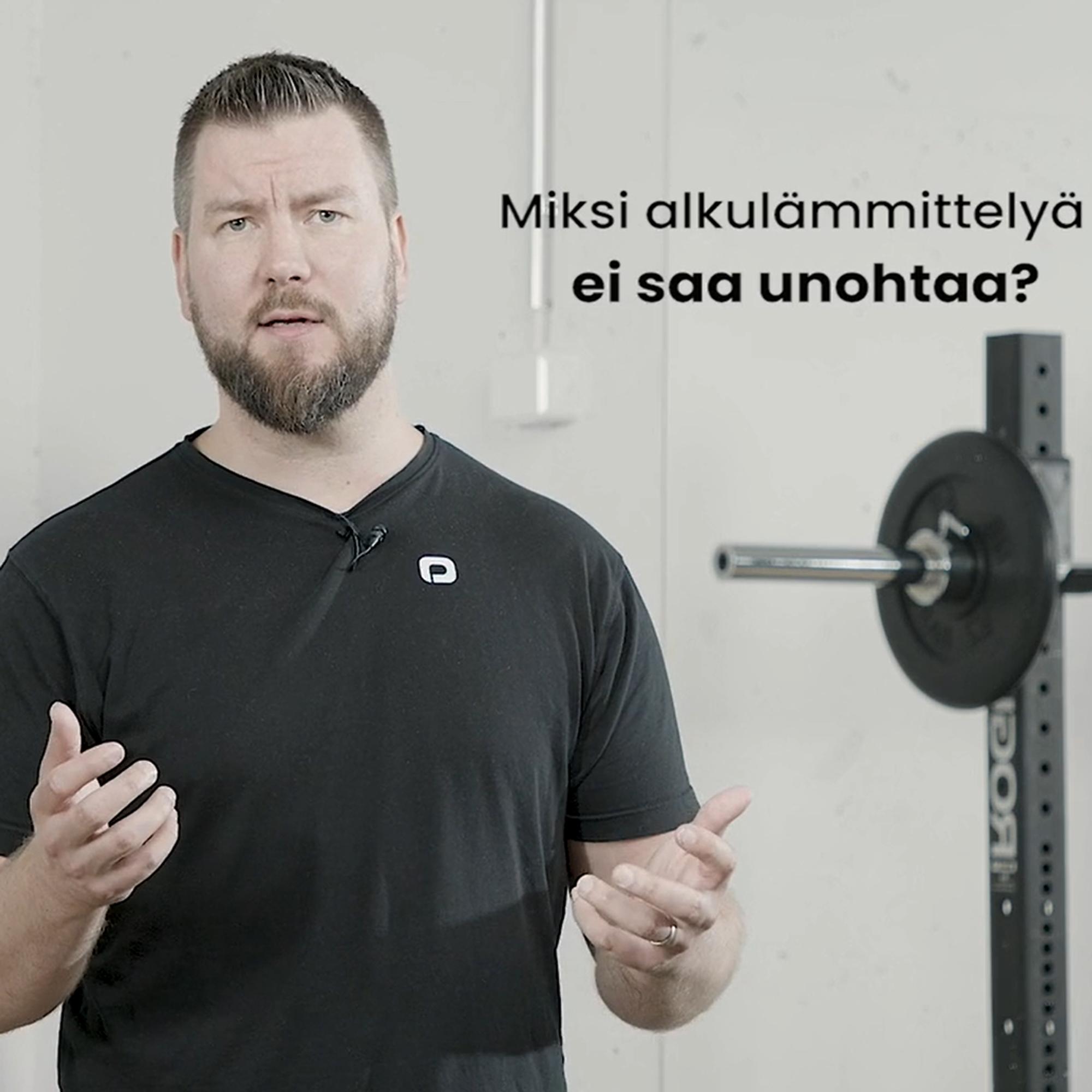 Alkulämmittely tekee voimaharjoittelusta parempaa -  voimavalmentaja Joni Jaakkola näyttää täsmäliikkeet, joilla pääset alkuun - videosarjan osa 2 