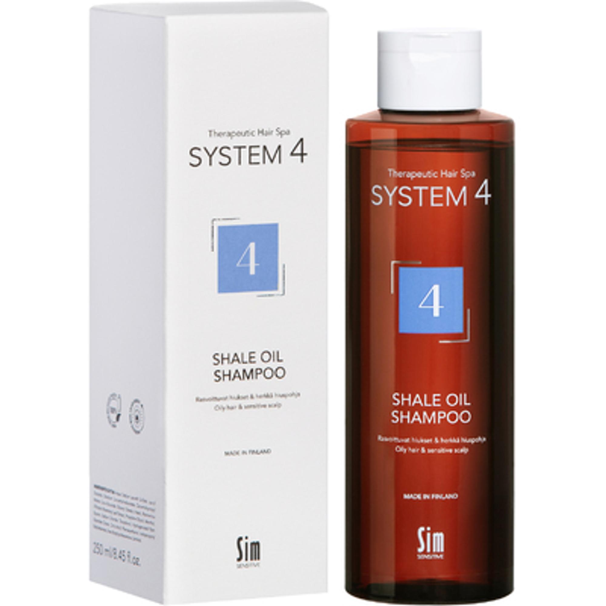 System 4 Shale Oil Shampoo 20 e, Sim.