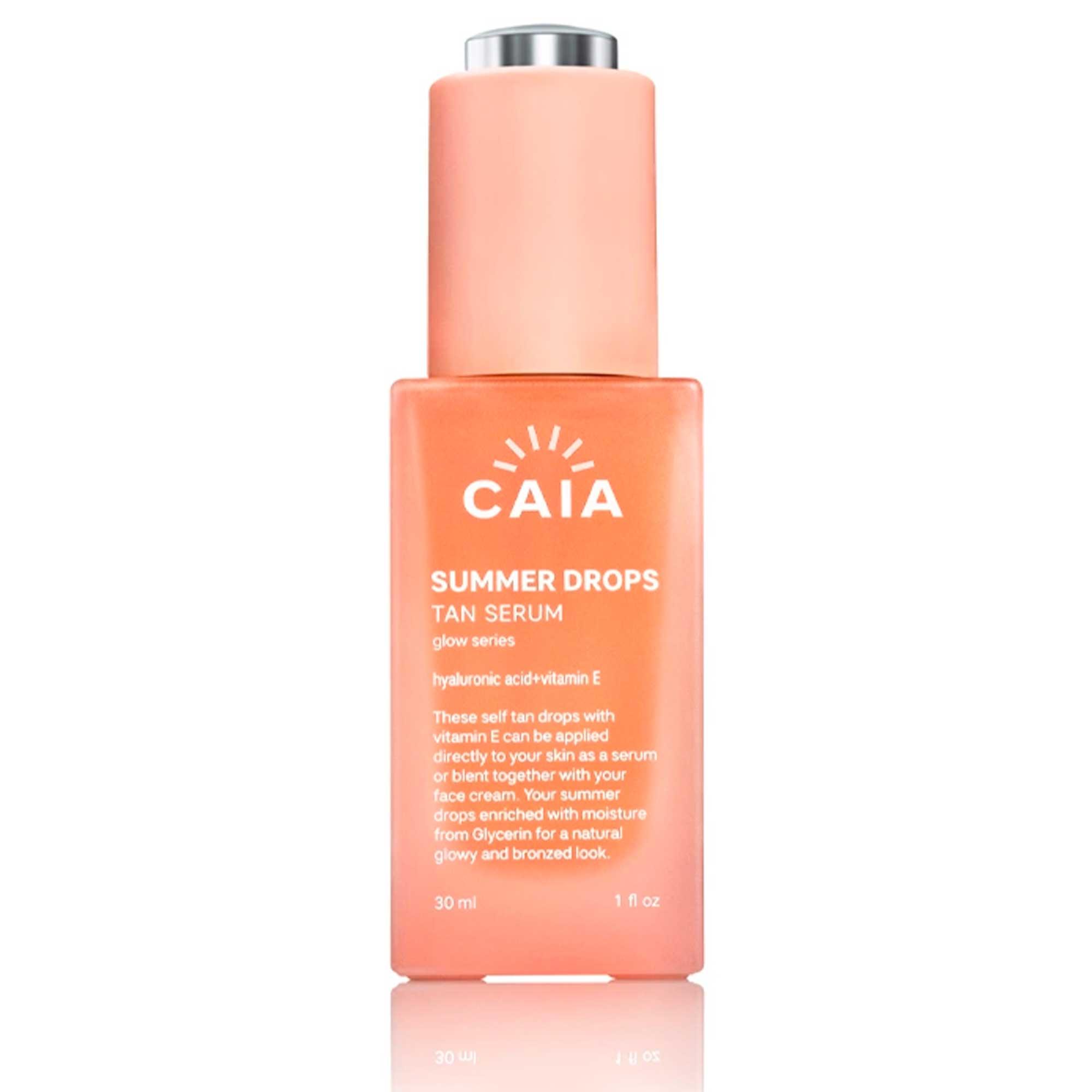 Caia Summer Drops -itseruskettavat kasvotipat 28 e.
