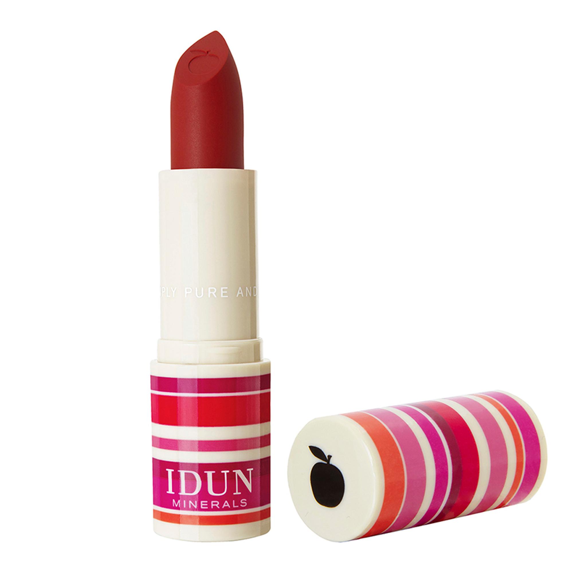 Idun Minerals Matte Lipstick, sävy 107 Jordgubb, 20,90 e