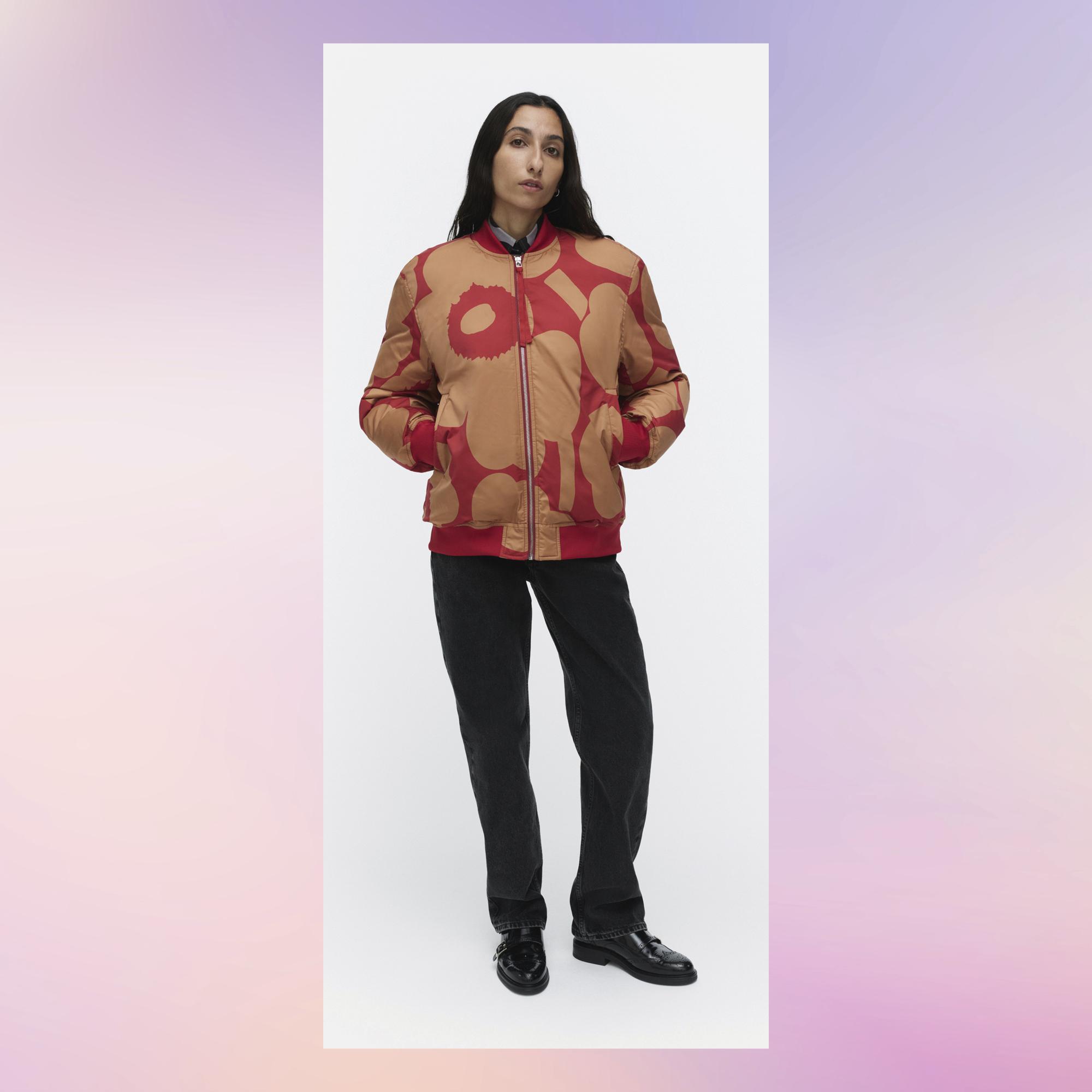 Blossa-takki 395 e, Marimekko.