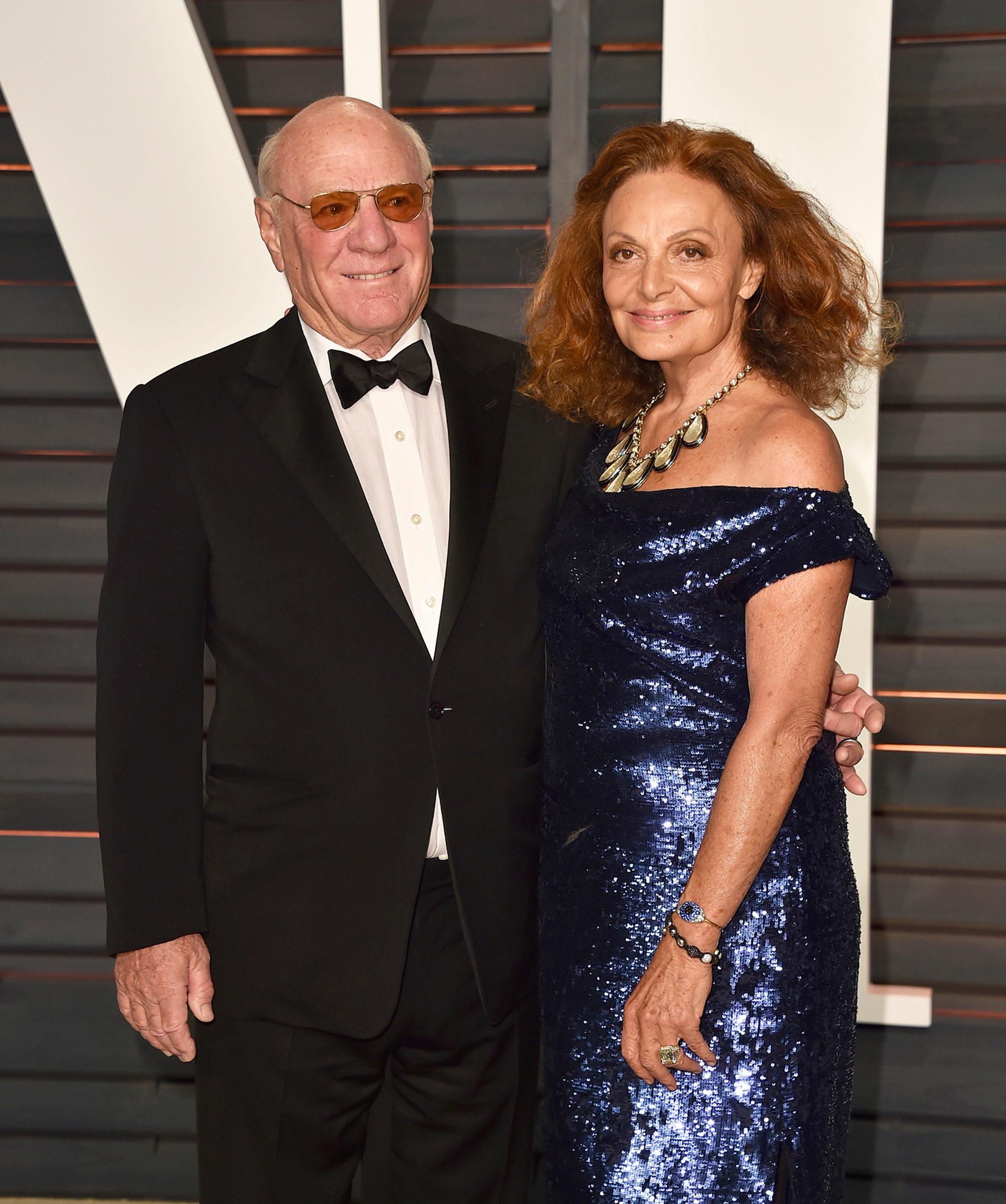 Diane von Fürstenberg ja Barry Diller menivät naimisiin 2001 tapailtuaan toisiaan sitä ennen 26 vuotta.