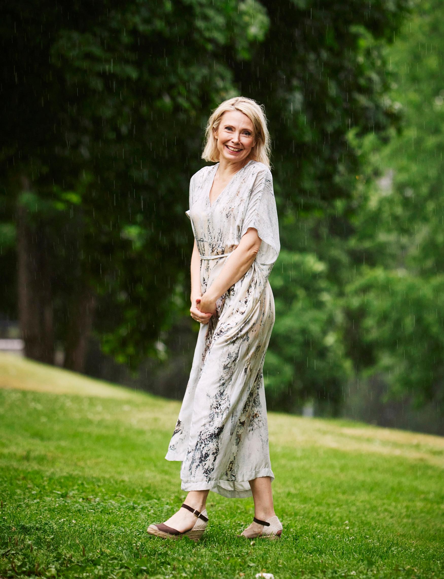 ”Minusta vilpitön jano uutta kohtaan kasvattaa ja on inspiroivaa. Minulla on aina ollut selkeä suunta, se on vain vaihdellut”, Teresa Meriläinen-Aho sanoo.