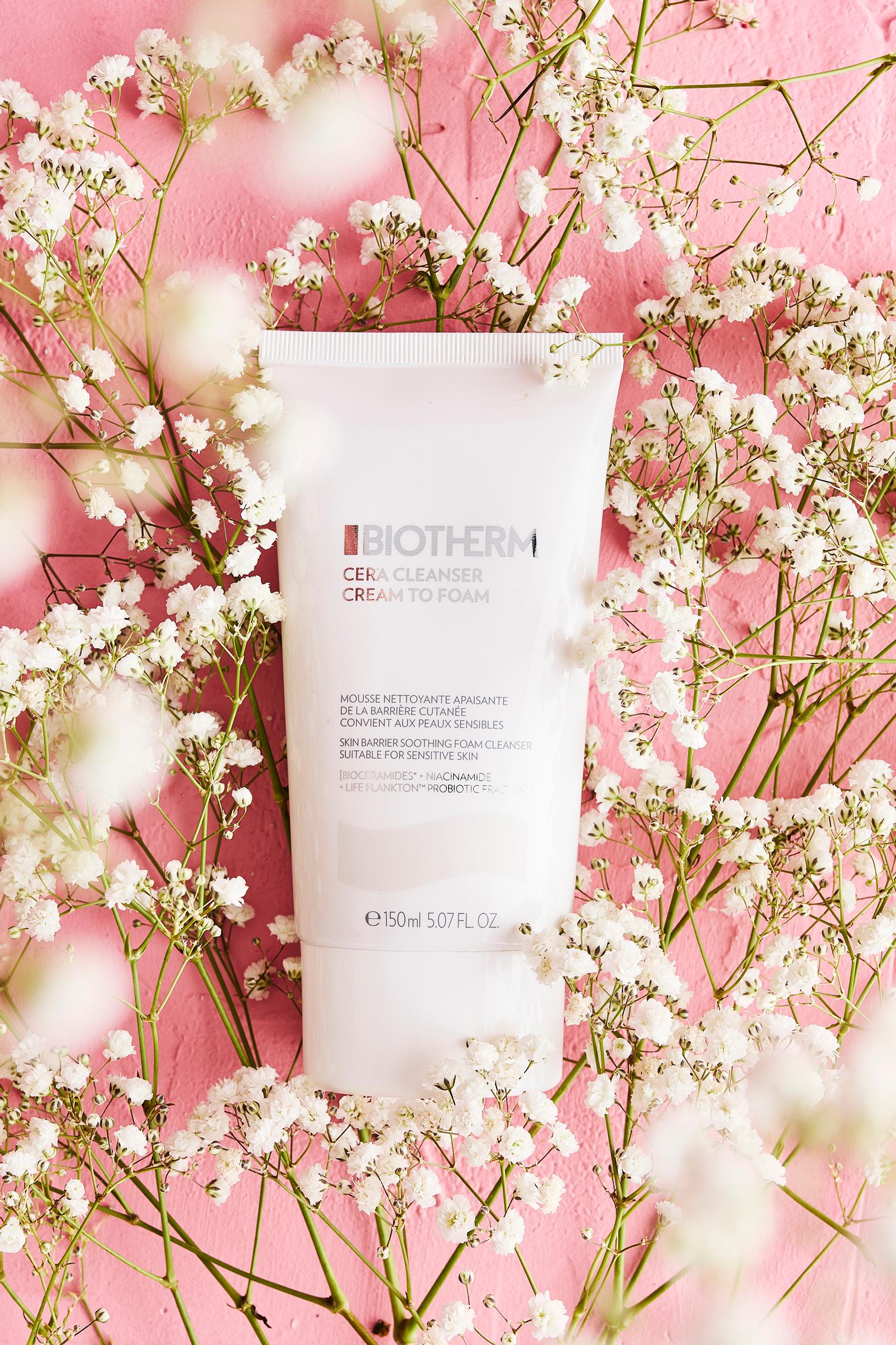 Biotherm Cera Repair Cream to Foam Cleanser
