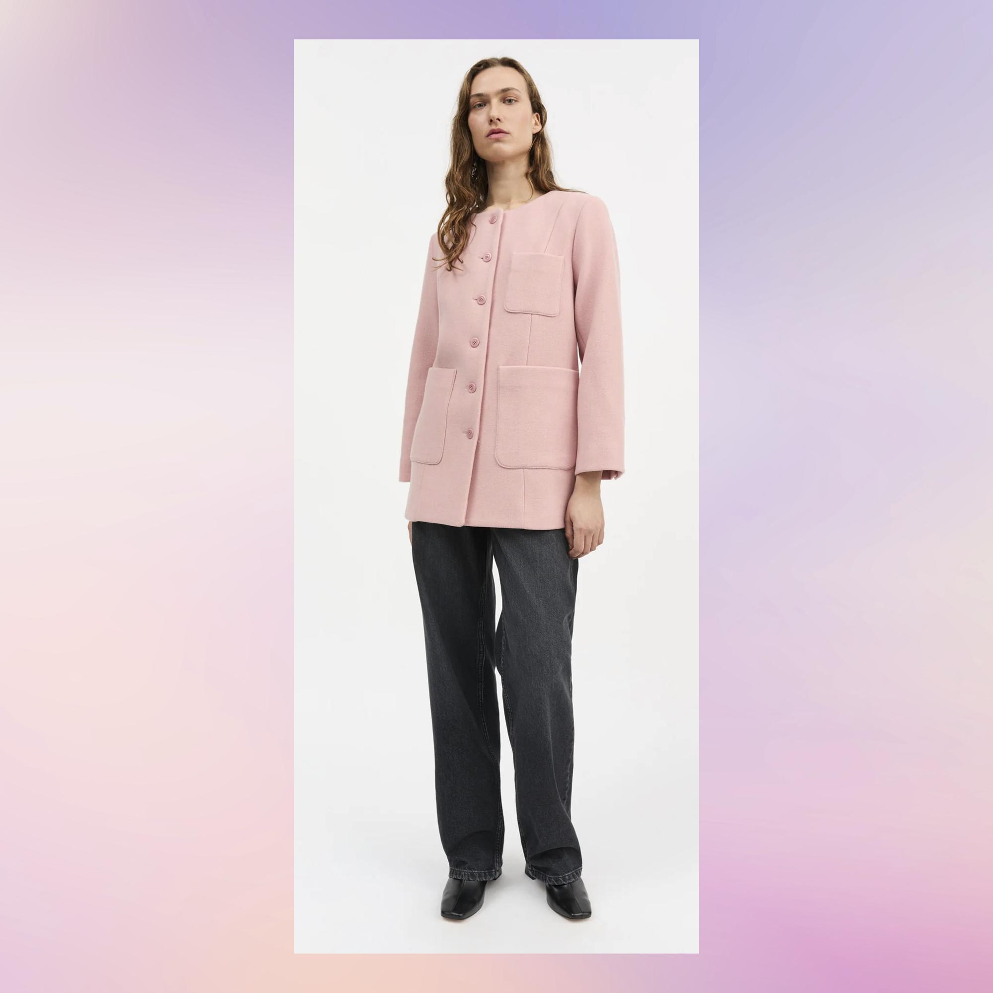 Nina Jacket -villakangastakki 565 e, Skall Studio.