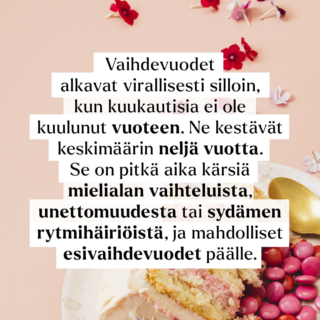 Vaihdevuosien juhlistaminen | Eeva