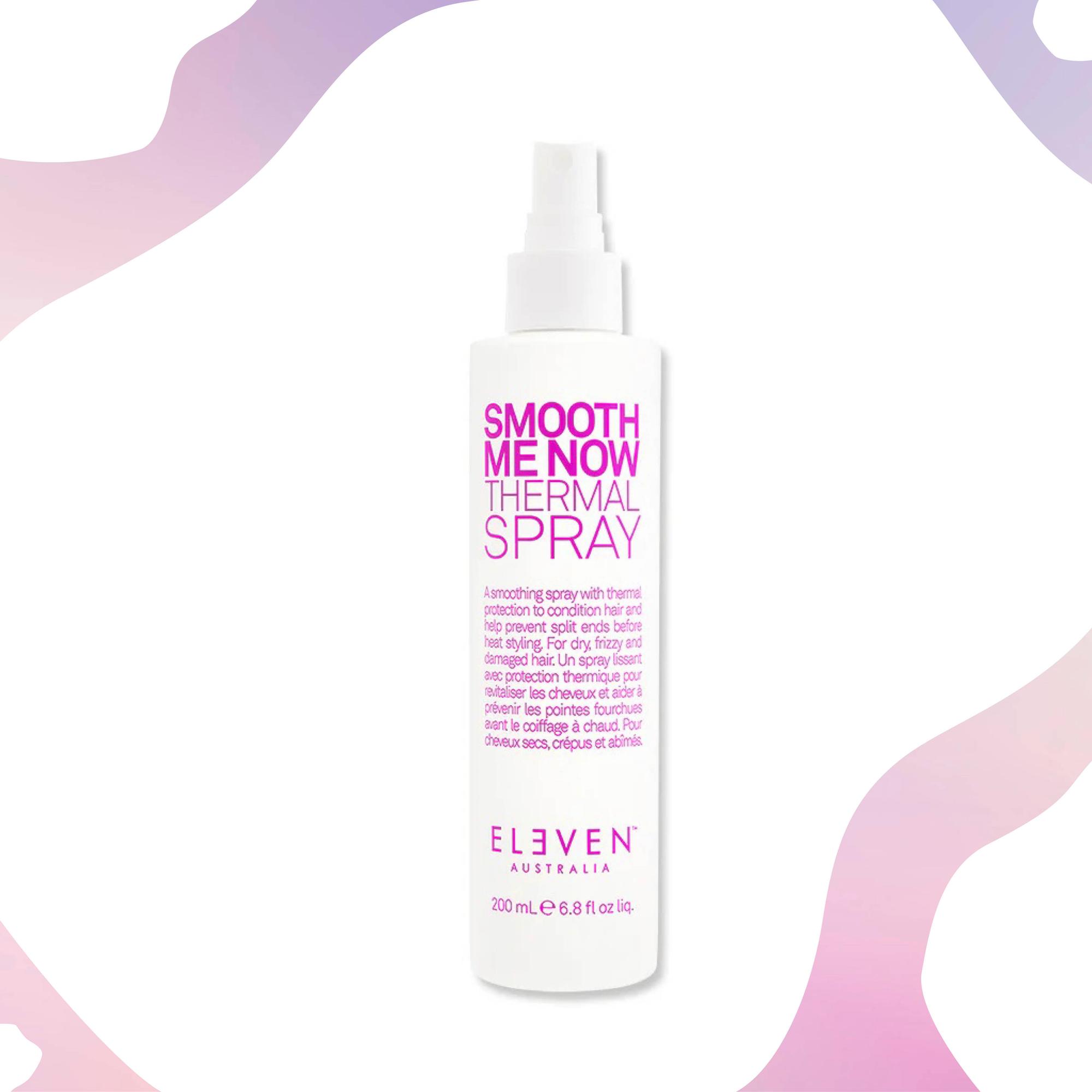 Smooth Me Now Thermal Spray -lämpösuojasuihke 23,90 e/200 ml, Eleven Australia.