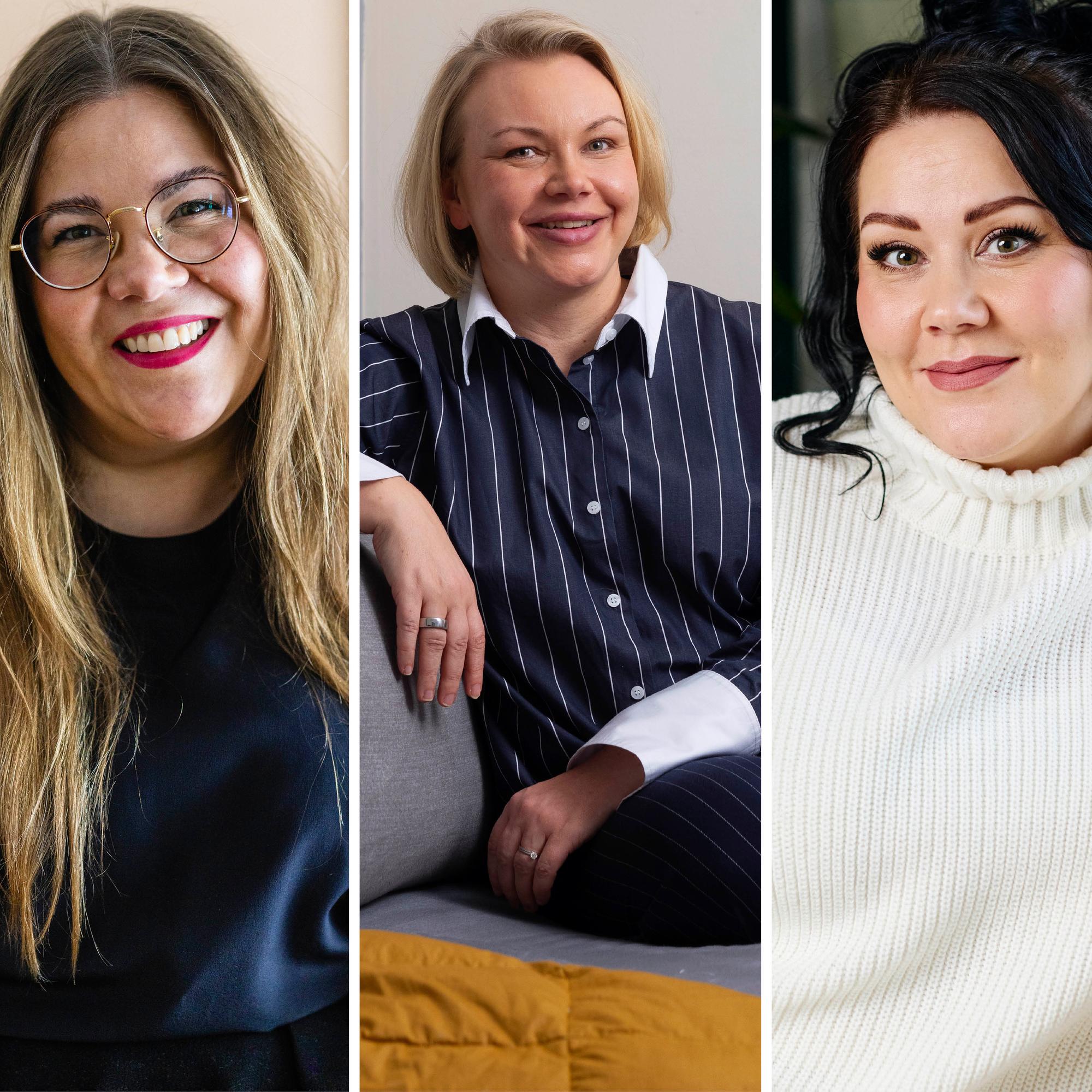 Nämä 4 naista ovat mukana Trendin mentorointiohjelmassa! Niina haluaa työn somesta, Tekla perustaa yrityksen, Tiia saada lisää töitä ja Niina löytää intohimon työttömyyden jälkeen