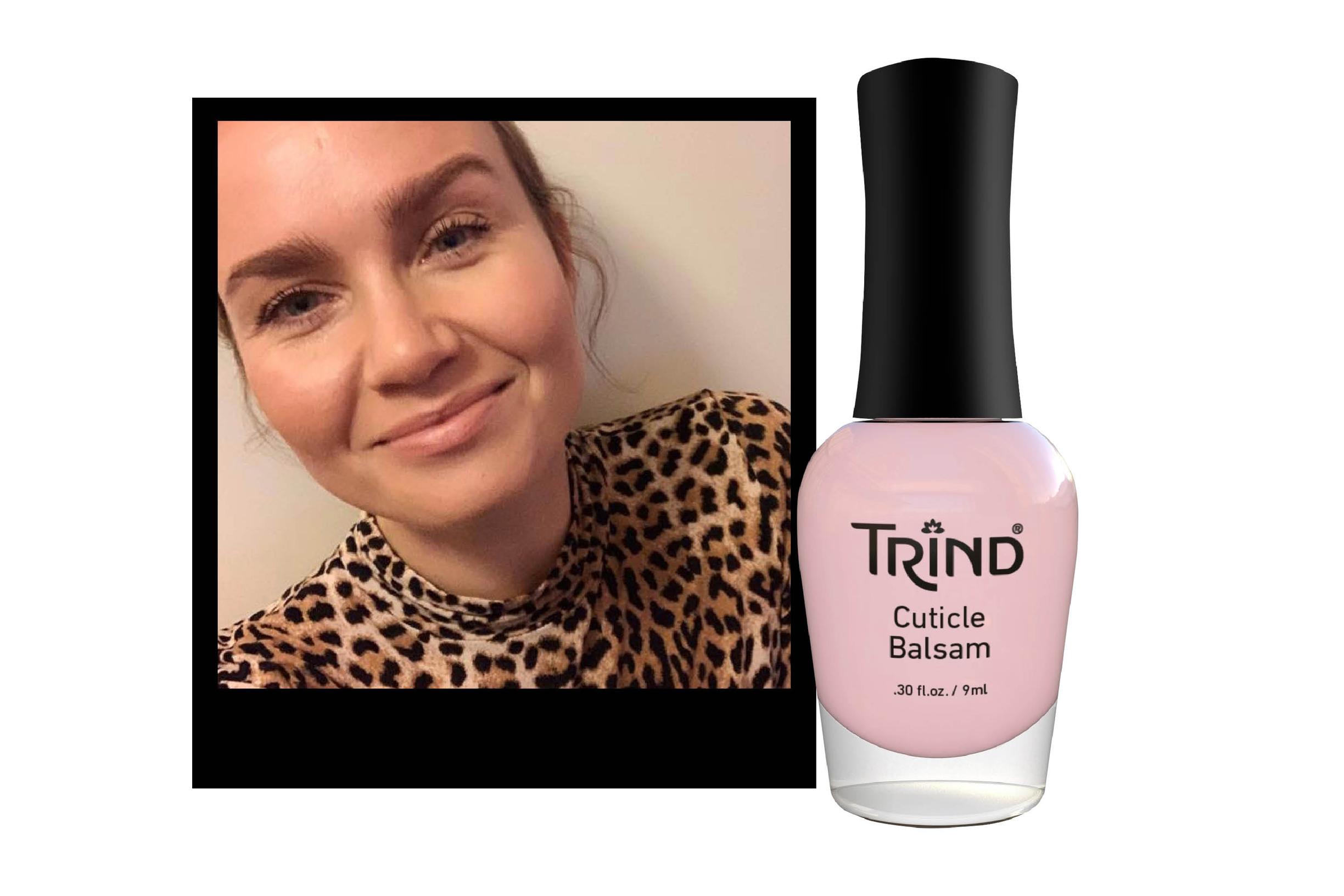 Meikkaaja Aino-Sofia Kojonen ja Trind Cuticle Balsam