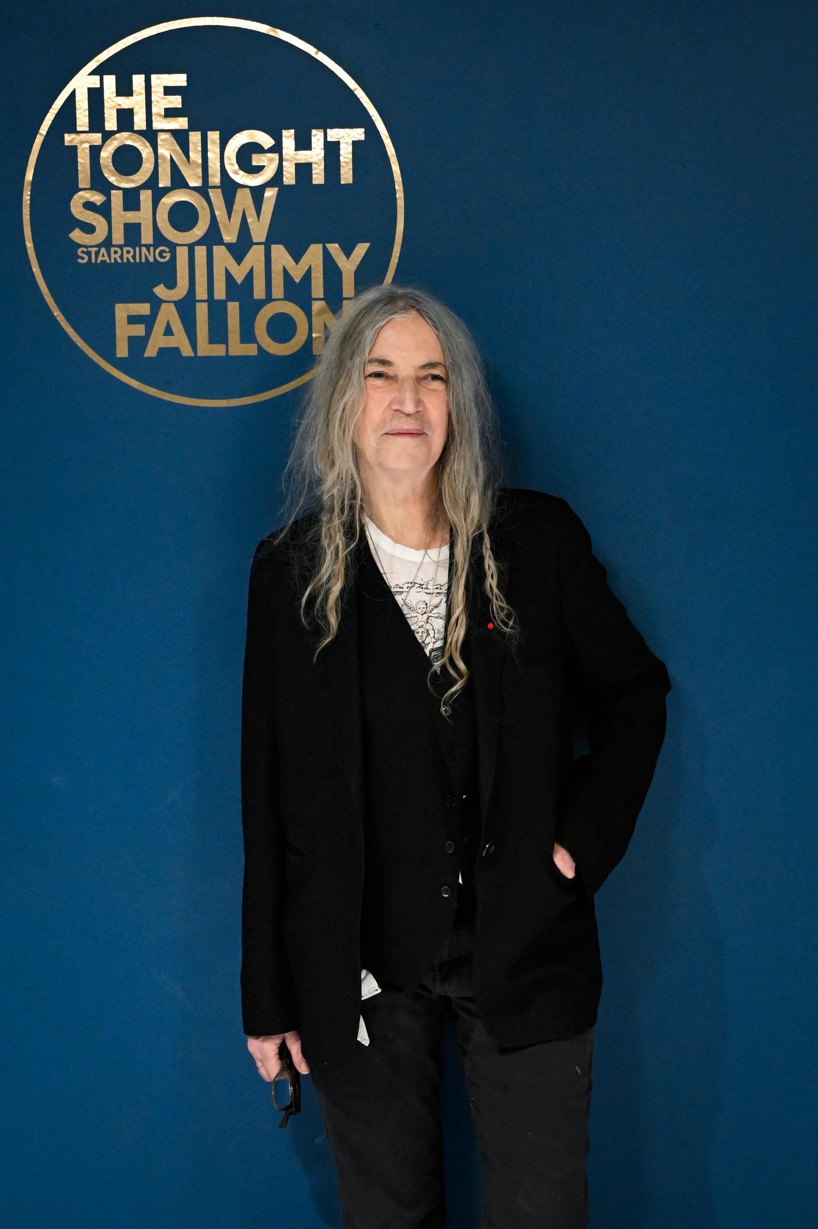 Patti nähtiin viime vuonna televisiossa Jimmy Fallonin juontamassa The Tonight Showssa.