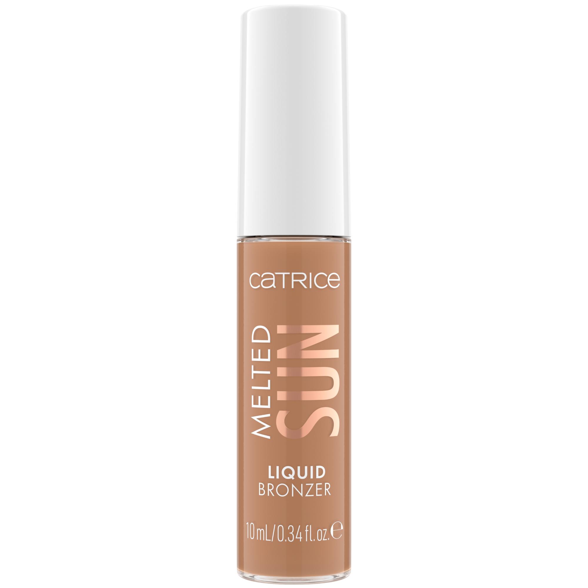 Nestemäinen aurinkopuuteri häivyttyy ihoon kauniisti. Melted Sun Liquid Bronzer -nestemäinen aurinkopuuteri, kolme sävyä, 5,99 e.