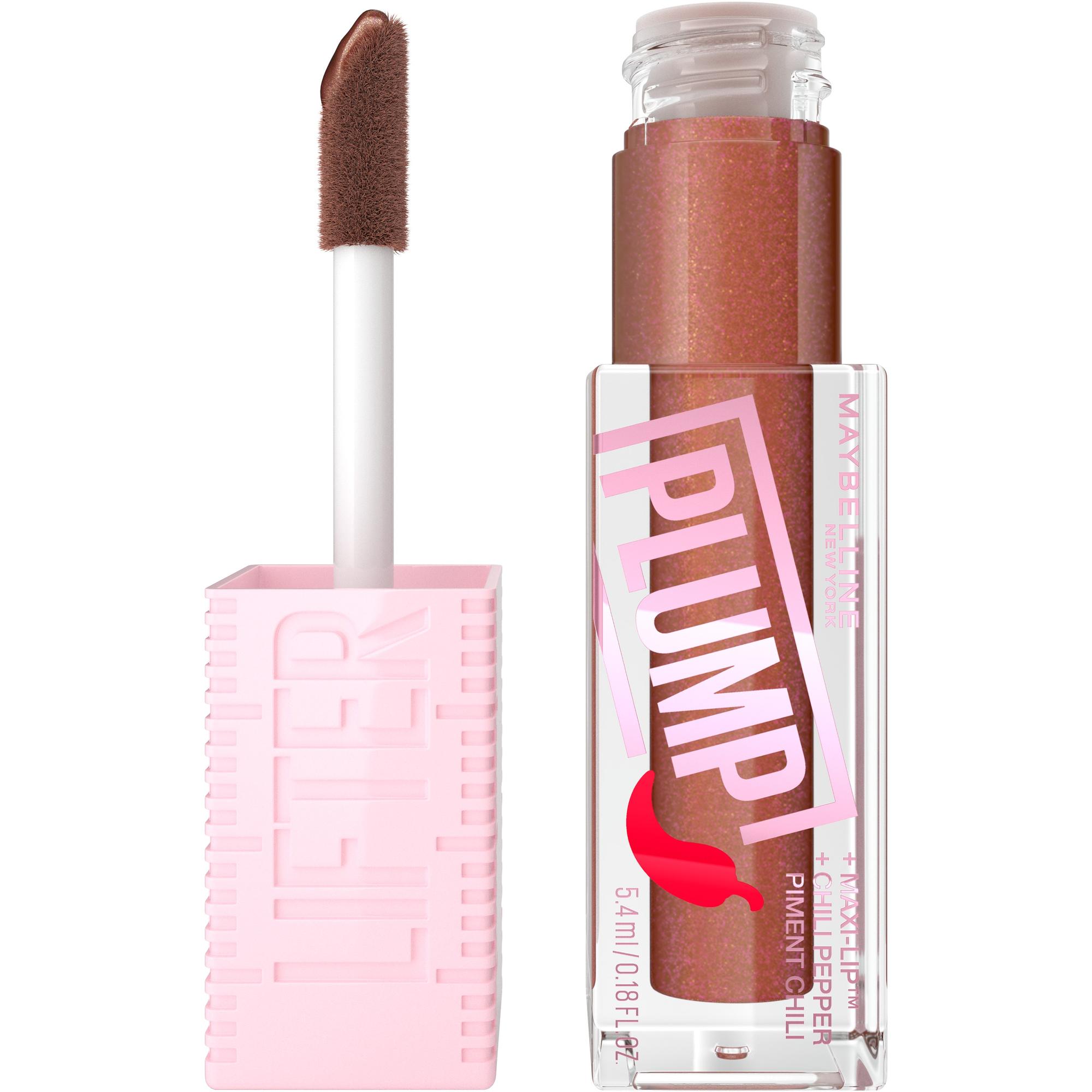 Lifter Plump -huulikiilto, sävy, 007 Cocoa Zing, 14,90 e, Maybelline.