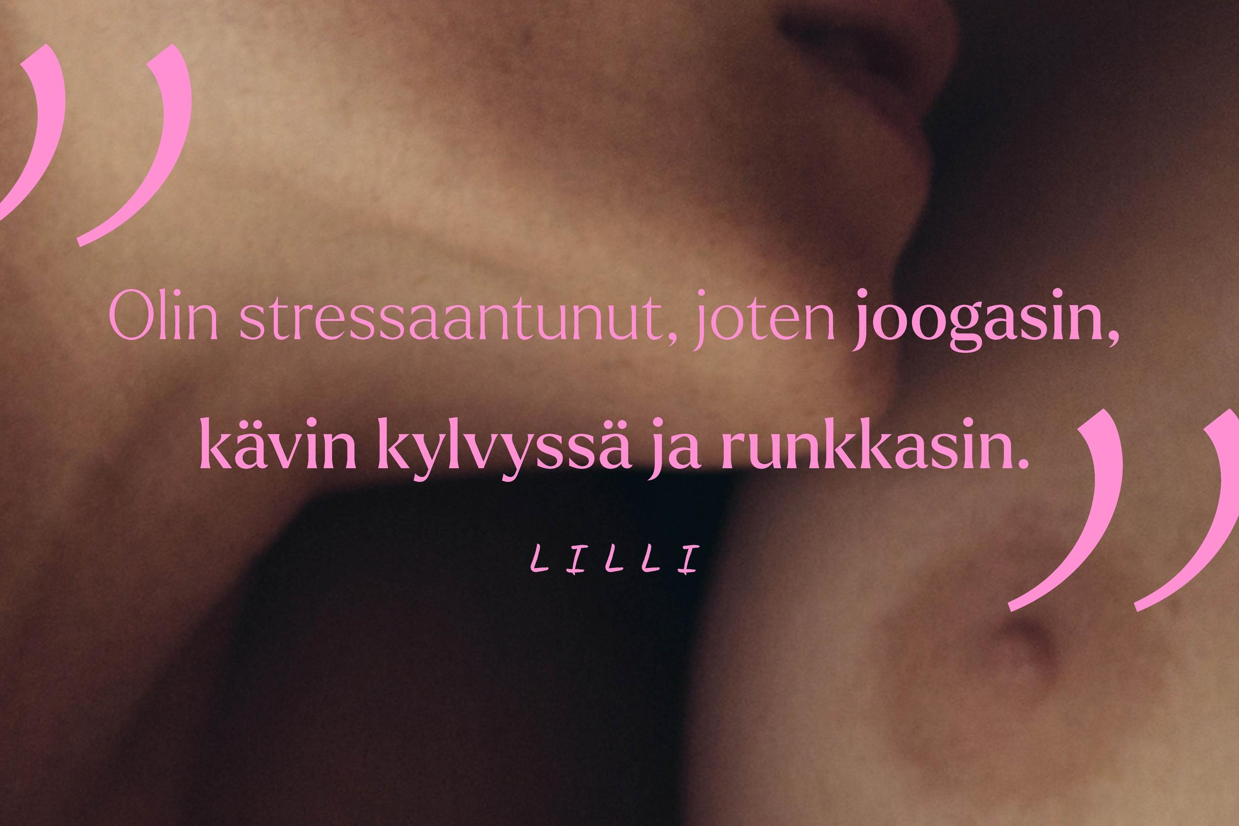Linda, masturbointi