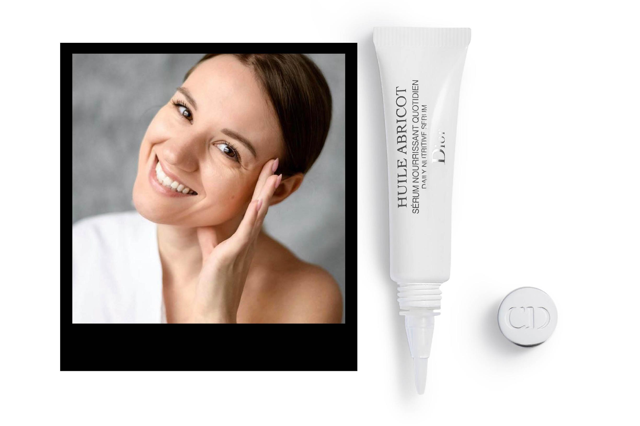 Manikyristi ja kynsihoitolayrittäjä Volha Styuf, BeNailed ja Dior Huile Abricot Daily Nutritive Serum