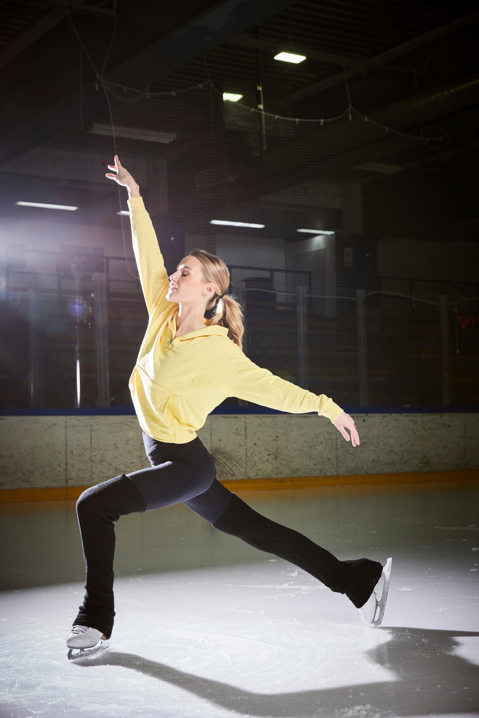 Taitoluistelu on antanut Beatalle rohkeutta ja itsevarmuutta. ”Jopa synnytyksessä huomasin meneväni urheilusuoritusmoodiin enkä panikoinut lainkaan”, Beata kertoo.