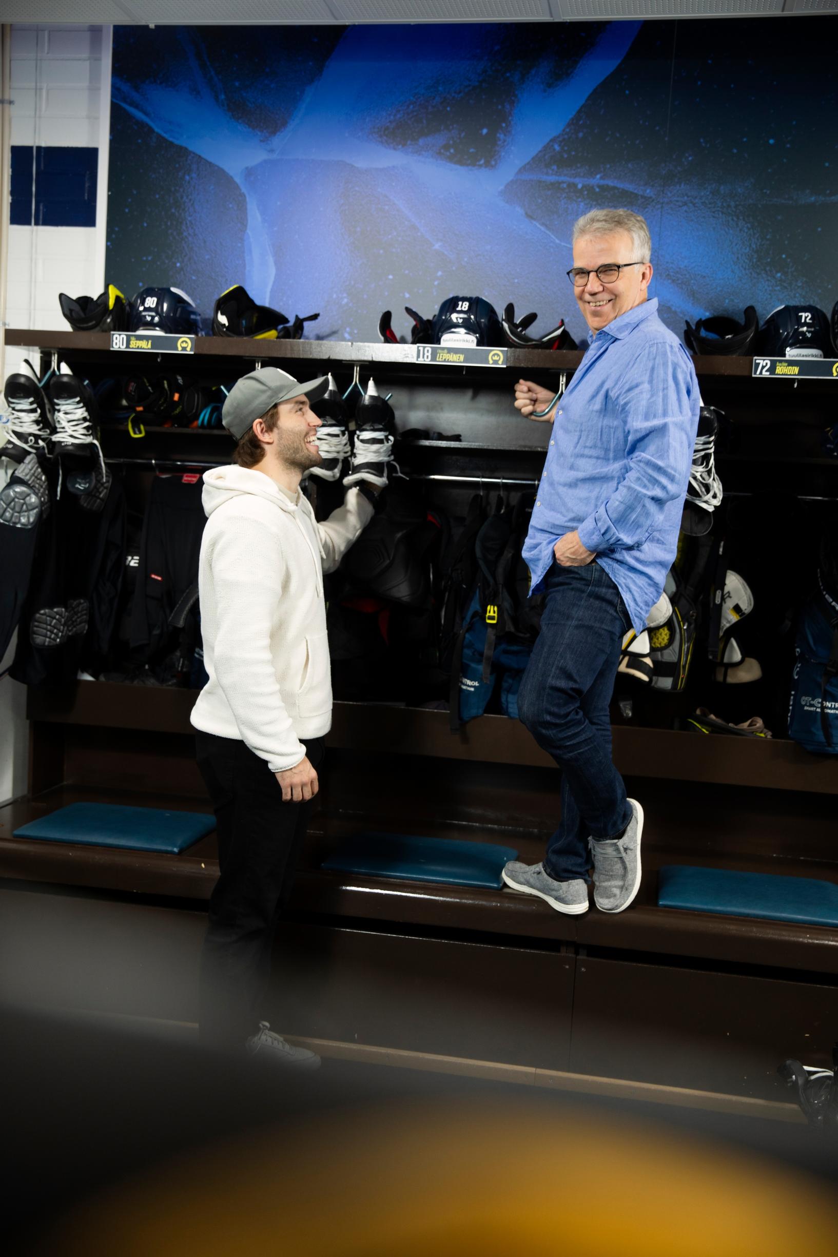 Keijo pitää kunnia-asianaan, ettei sekaannu poikiensa ihmissuhdekuvioihin.