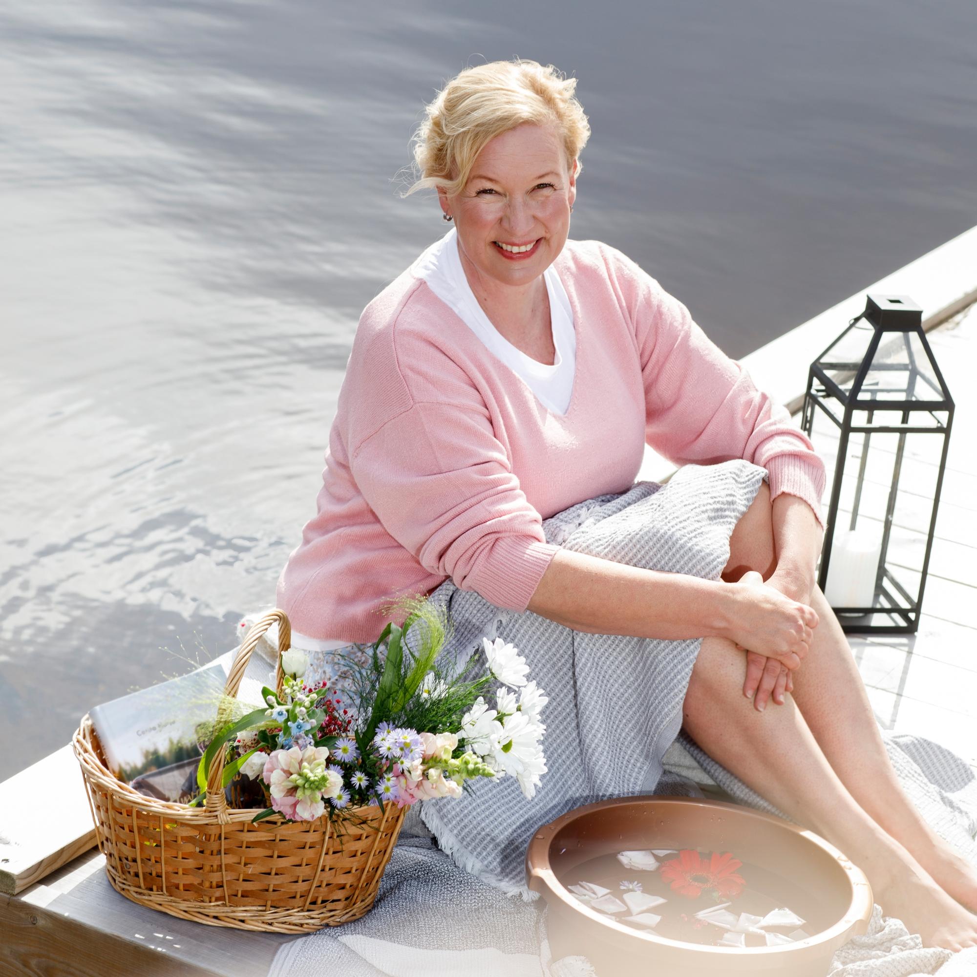 Carita Harjulle jokailtainen sauna on rentoutumisen hetki: ”Lauteilla kysyn itseltäni, että mitä minulle tänään kuuluu”