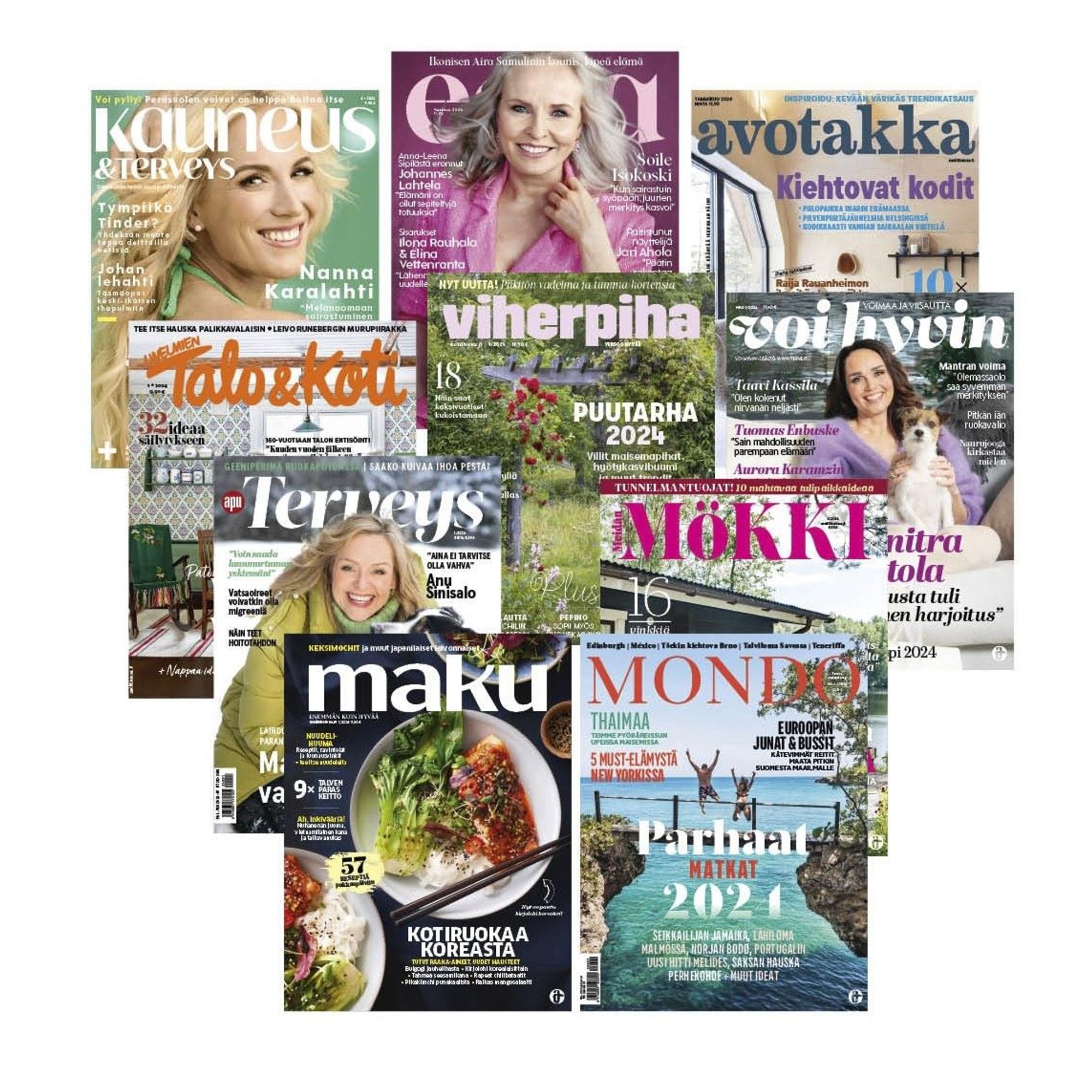 Mikä oli uusimman Voi hyvin -lehden paras juttu? Vastaa ja osallistu palkintojen arvontaan!