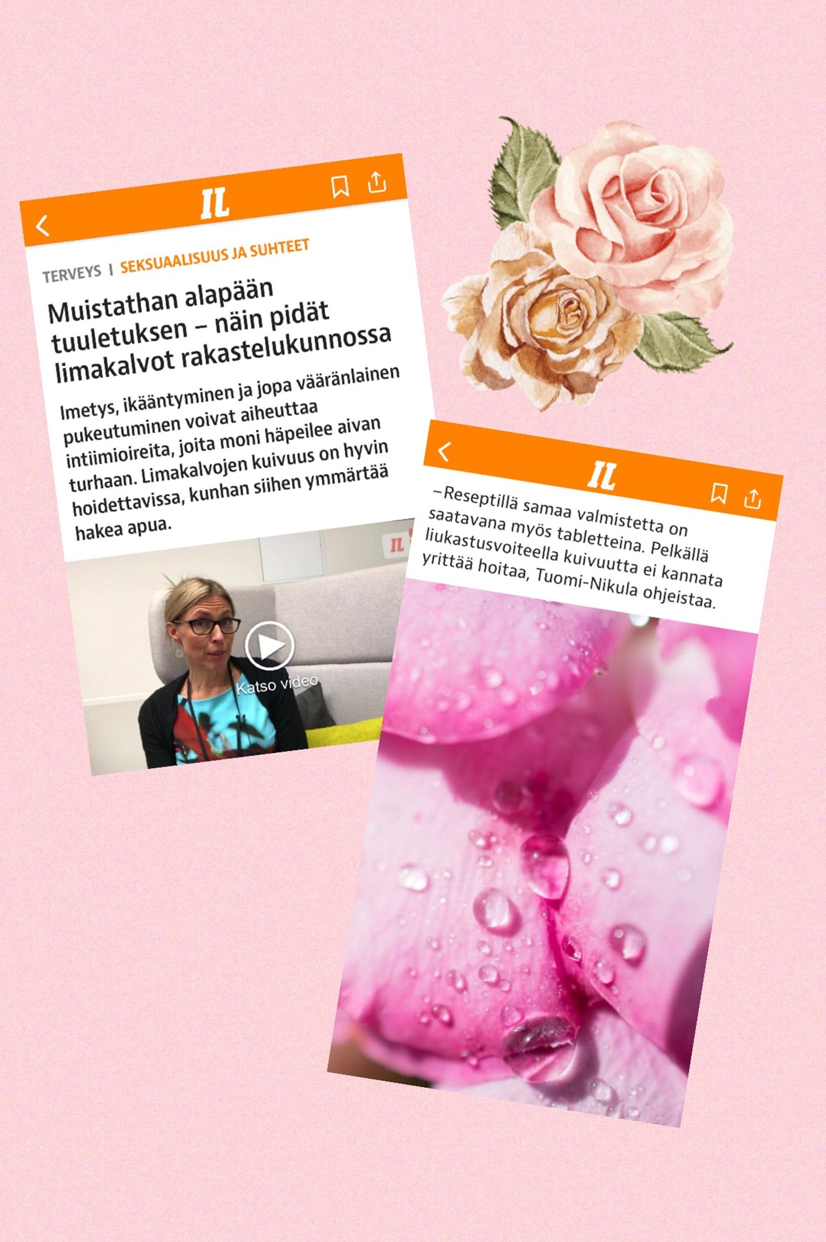Kuvakaappaus Iltalehdestä.